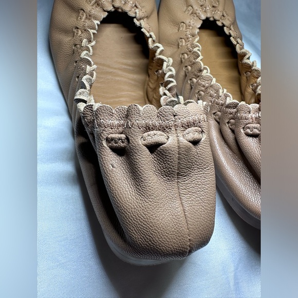 See By Chole Jane Scallop Calfskin Ballerina Flats Size 5.5 - Picture 7 of 11